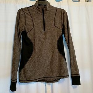 Champion workout top half zip
